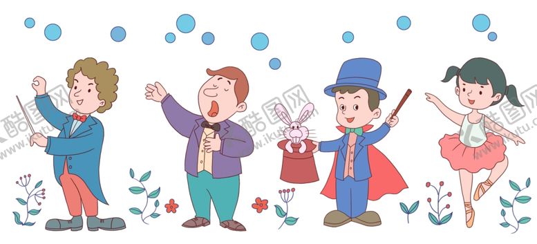 编号：77485611010103201515【酷图网】源文件下载-劳动者手绘简笔画五一简笔