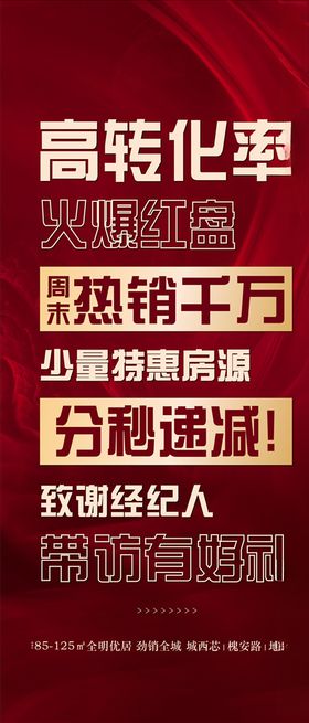 地产渠道热销高转化单图