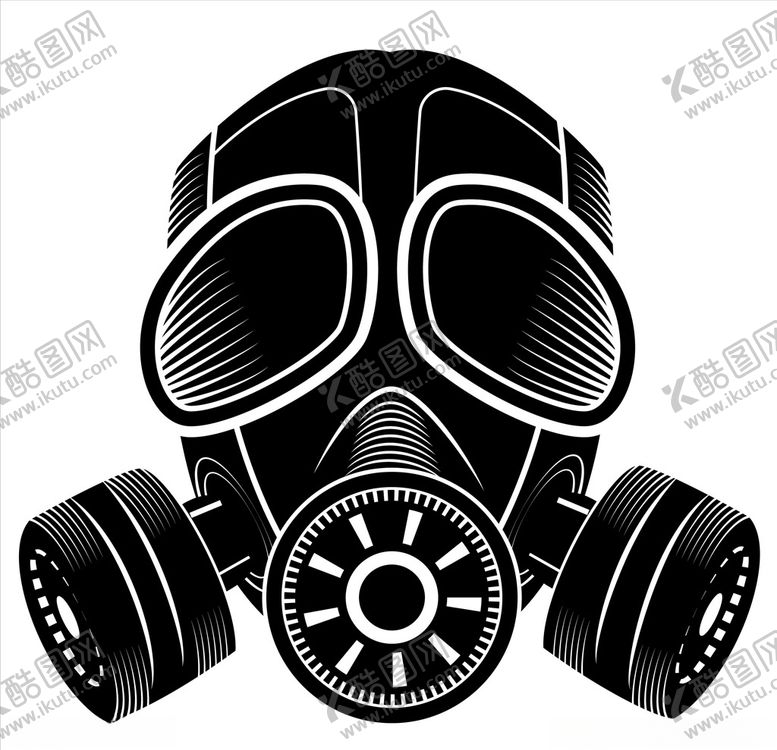 编号：23064110201650113985【酷图网】源文件下载-防毒面具矢量素材