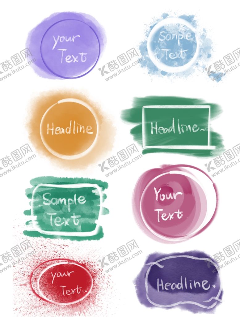 编号：99788009302224298790【酷图网】源文件下载-水墨素材毛笔画素材墨迹素材