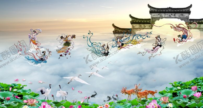 编号：72157209280922445085【酷图网】源文件下载-仙女图