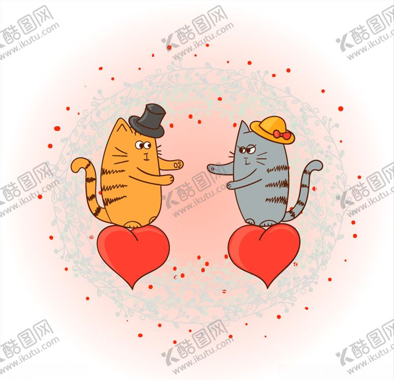 编号：46955704280919472113【酷图网】源文件下载-矢量猫
