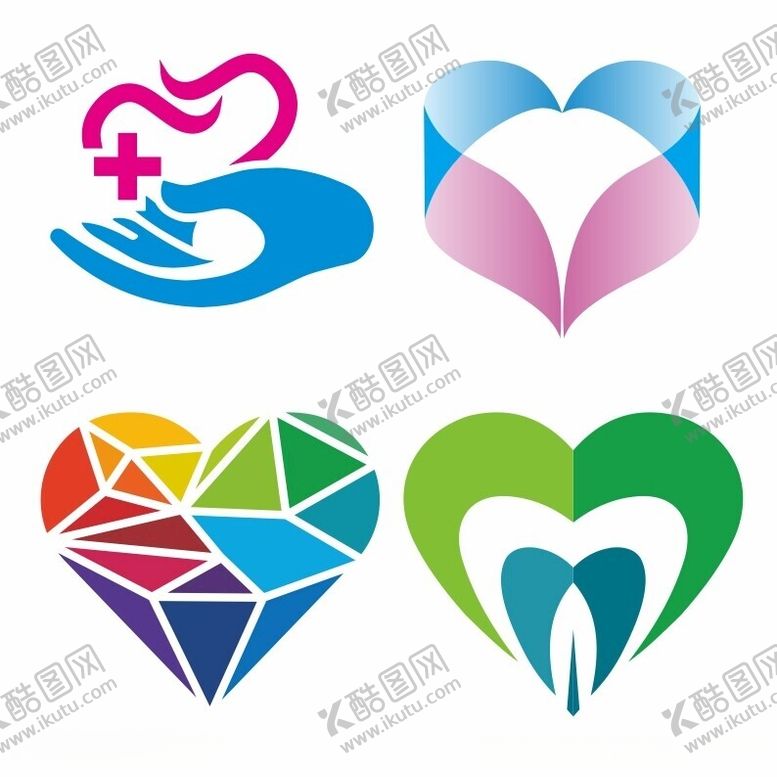 编号：10663902192055324548【酷图网】源文件下载-爱心标志
