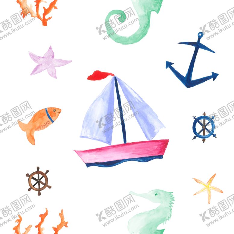 编号：81500904190014186174【酷图网】源文件下载-无缝花纹