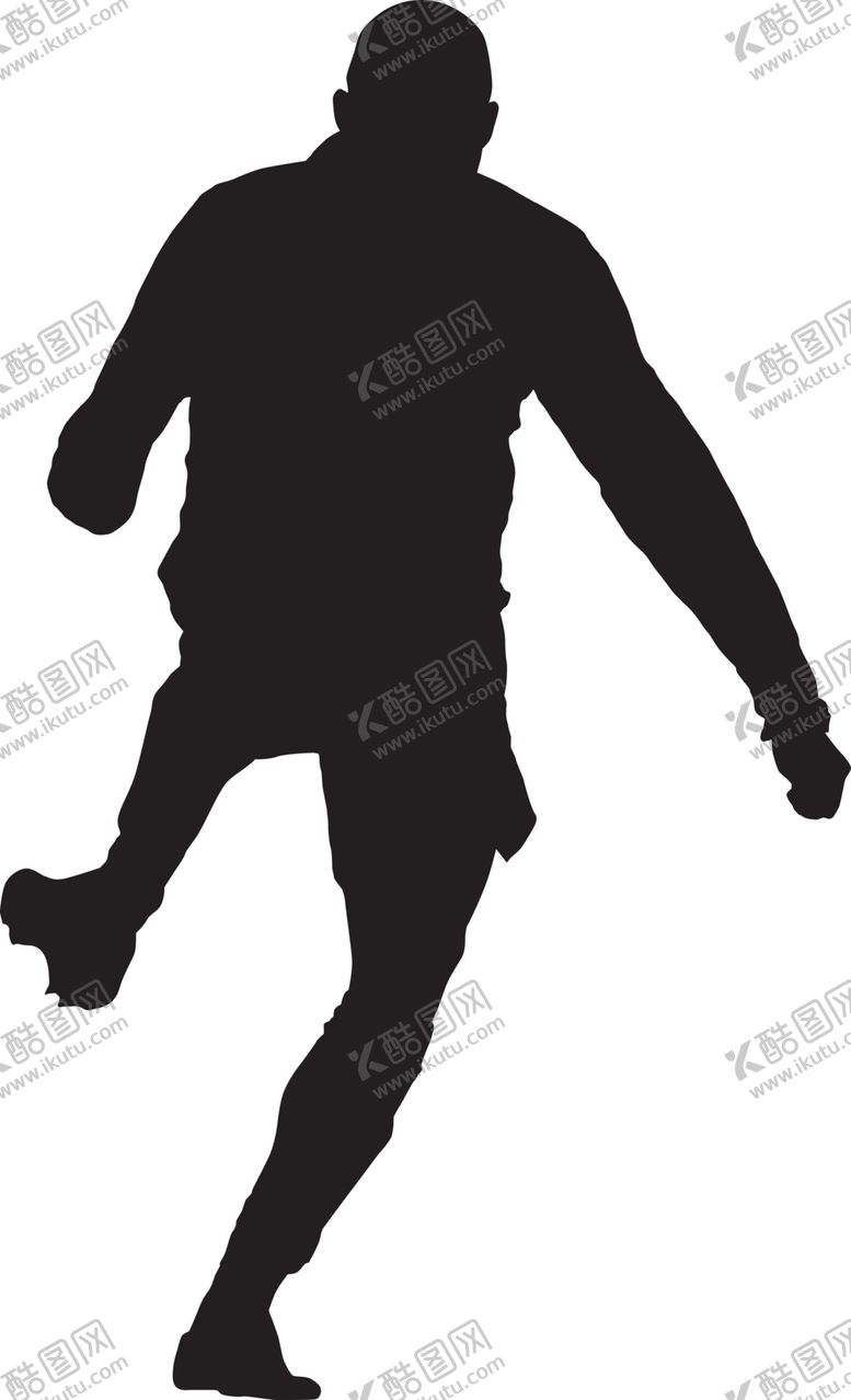 编号：49128706281143429810【酷图网】源文件下载-运动员剪影