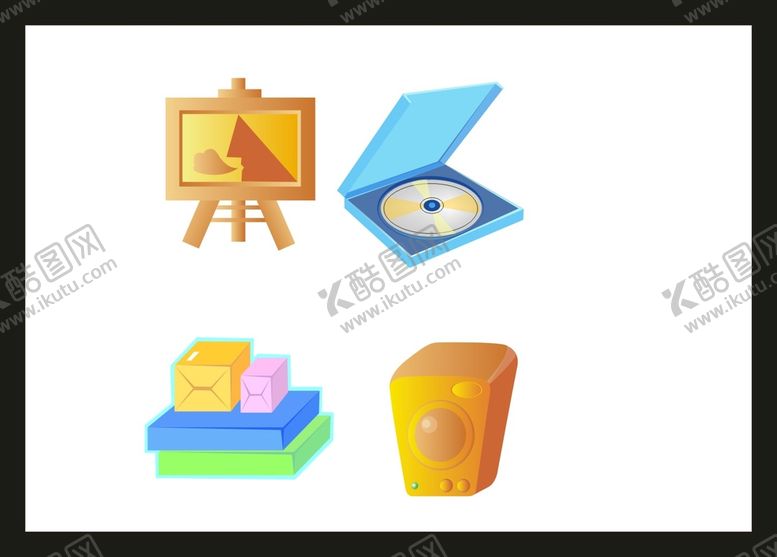 编号：83748901251942146580【酷图网】源文件下载-手绘办公用品 