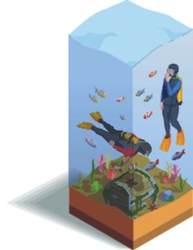 工业科技生产场景插画