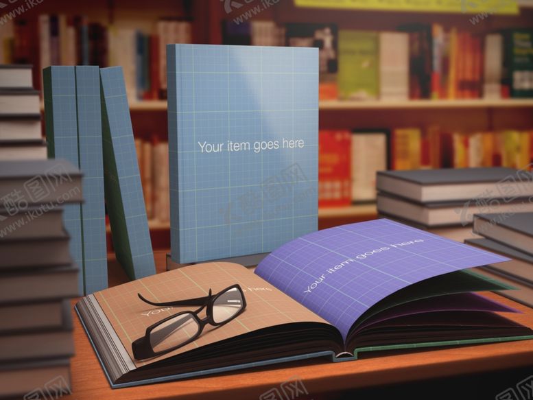 编号：37458010051924506271【酷图网】源文件下载-书籍样机