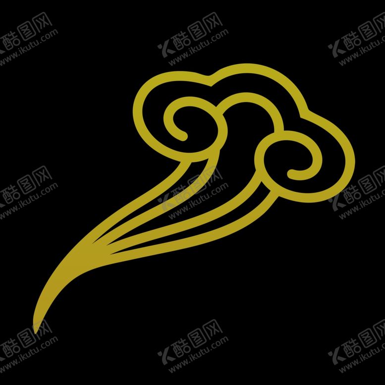 编号：20273012080439438066【酷图网】源文件下载-金色祥云