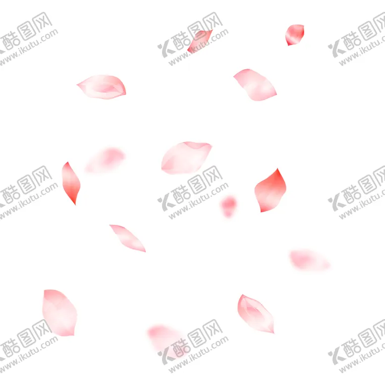 编号：86975109151604187034【酷图网】源文件下载-粉色花瓣元素