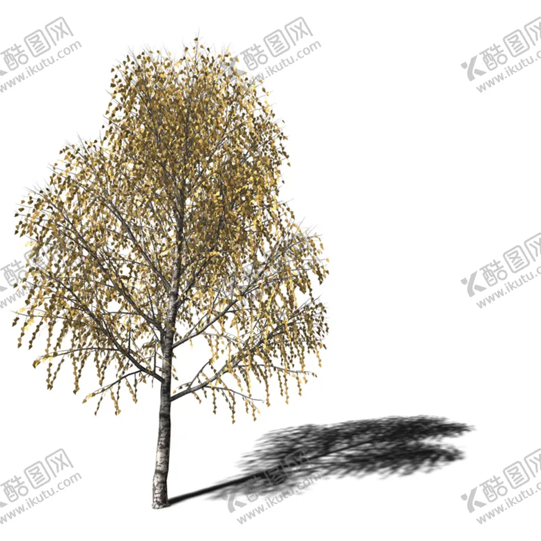 编号：90685310092309509472【酷图网】源文件下载-C4D模型 树木 