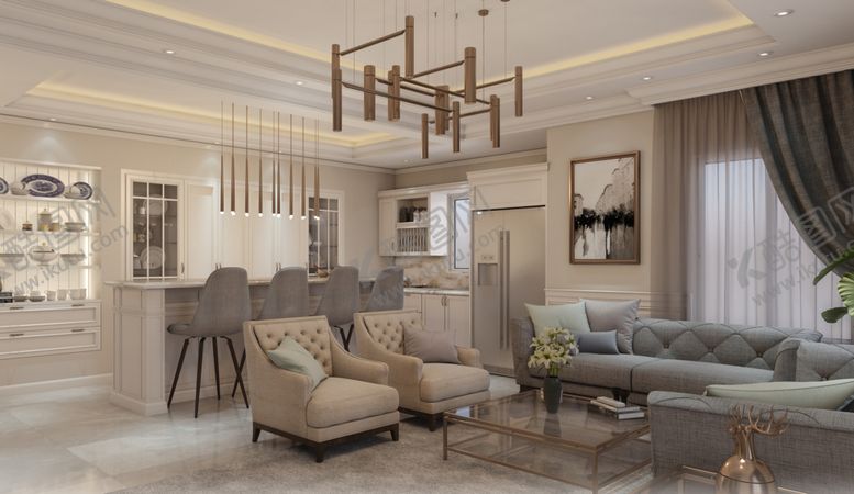 编号：44680309201940579070【酷图网】源文件下载-室内装饰效果图