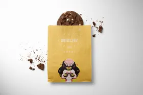 产品包装样机纸箱打纸咖啡豆袋