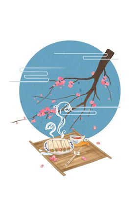 立春节气朋友圈地产节气海报