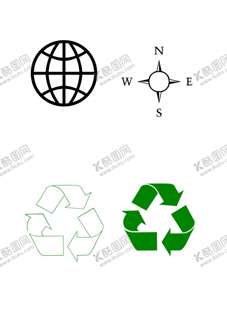 编号：29715409162156428642【酷图网】源文件下载-环保图标