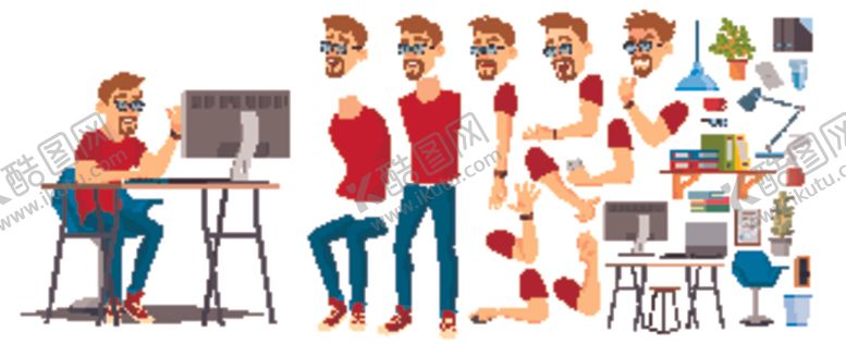 编号：79477009132358097744【酷图网】源文件下载-人物插画