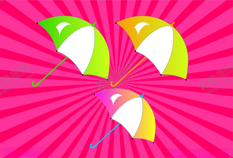 编号：59036710300626453686【酷图网】源文件下载-雨伞背景