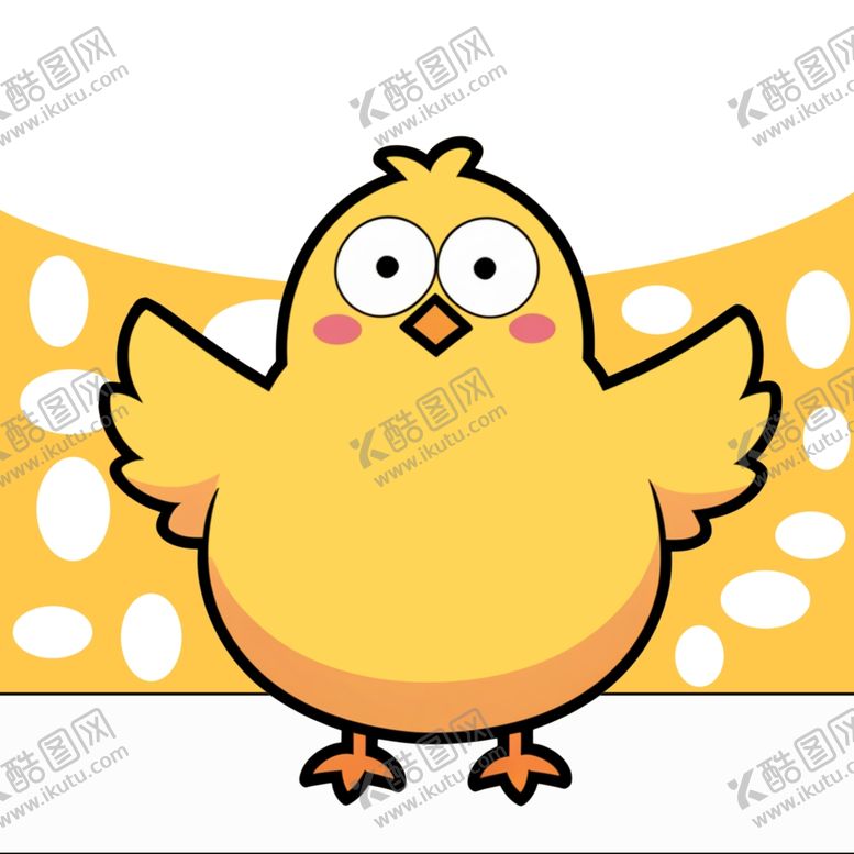 编号：97585001182303283460【酷图网】源文件下载-手绘卡通小母鸡
