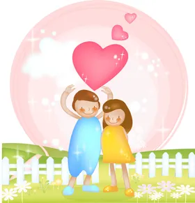 卡通背景简笔画绘画线条画画