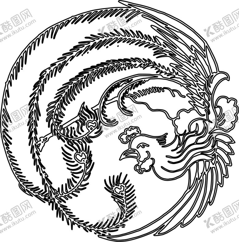 编号：47084411031648581658【酷图网】源文件下载-凤凰图案