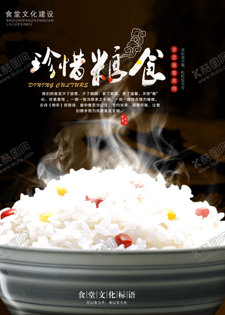 编号：11581006272002012307【酷图网】源文件下载-珍惜粮食
