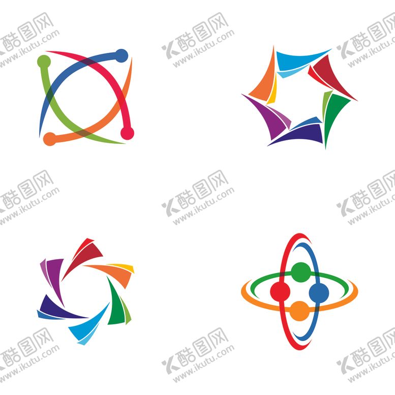 编号：74519303221247538165【酷图网】源文件下载-抽象人物图标