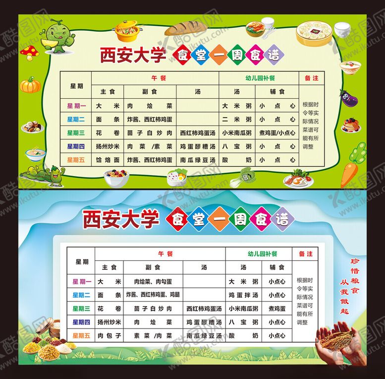 编号：31552502141225411850【酷图网】源文件下载-食谱展板