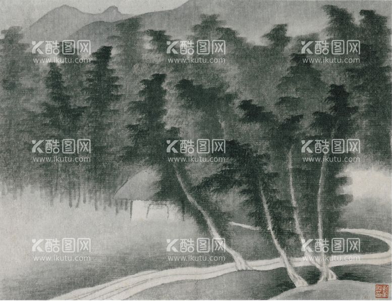 编号：36264910230904598453【酷图网】源文件下载-水墨画  