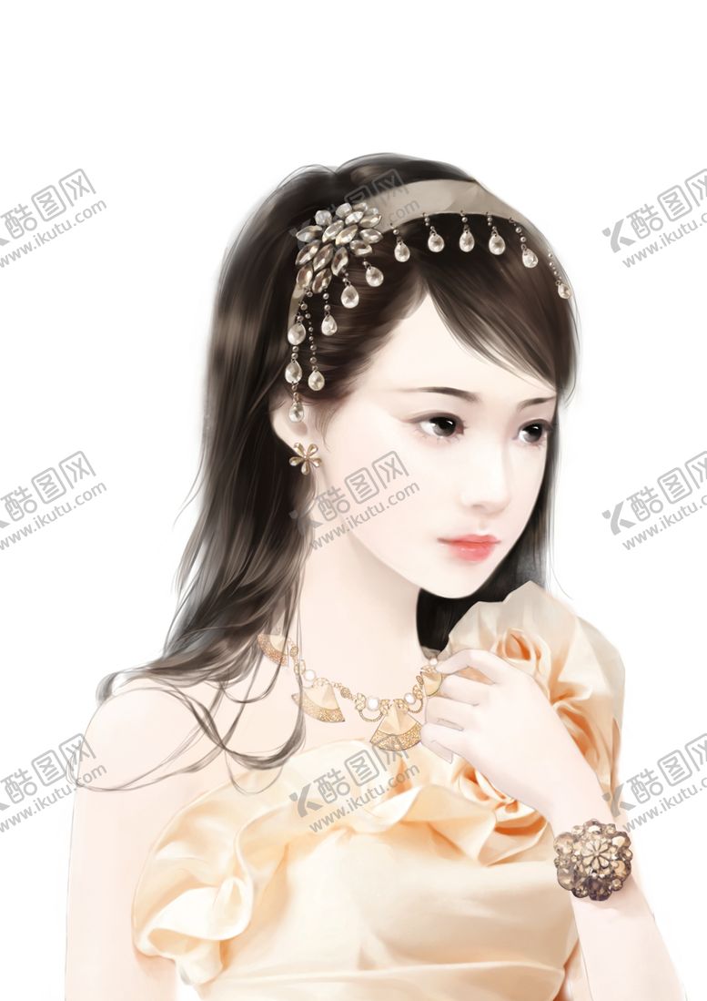 编号：32776405101745442768【酷图网】源文件下载-古代女子
