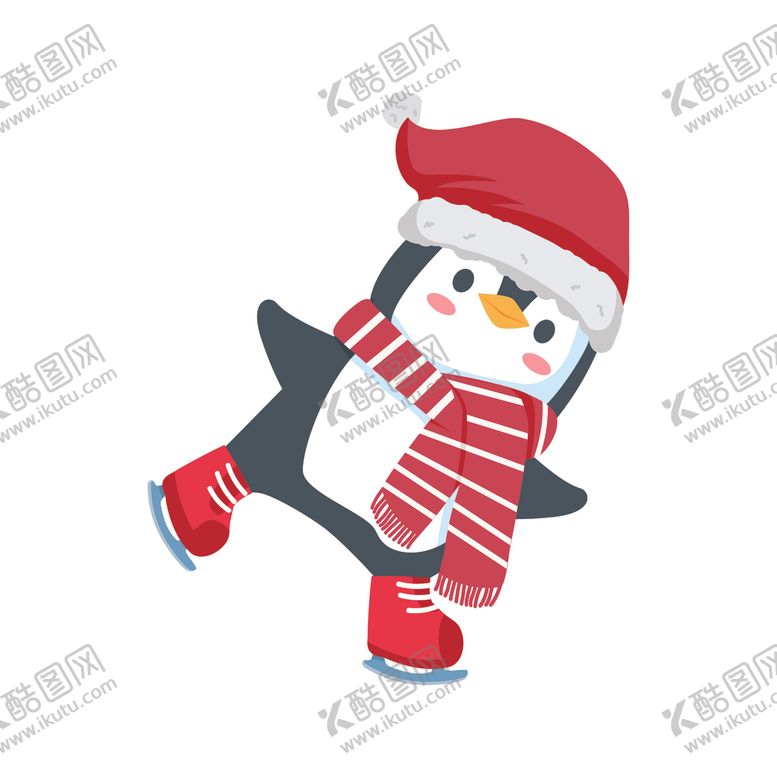编号：77497101301603039730【酷图网】源文件下载-卡通企鹅