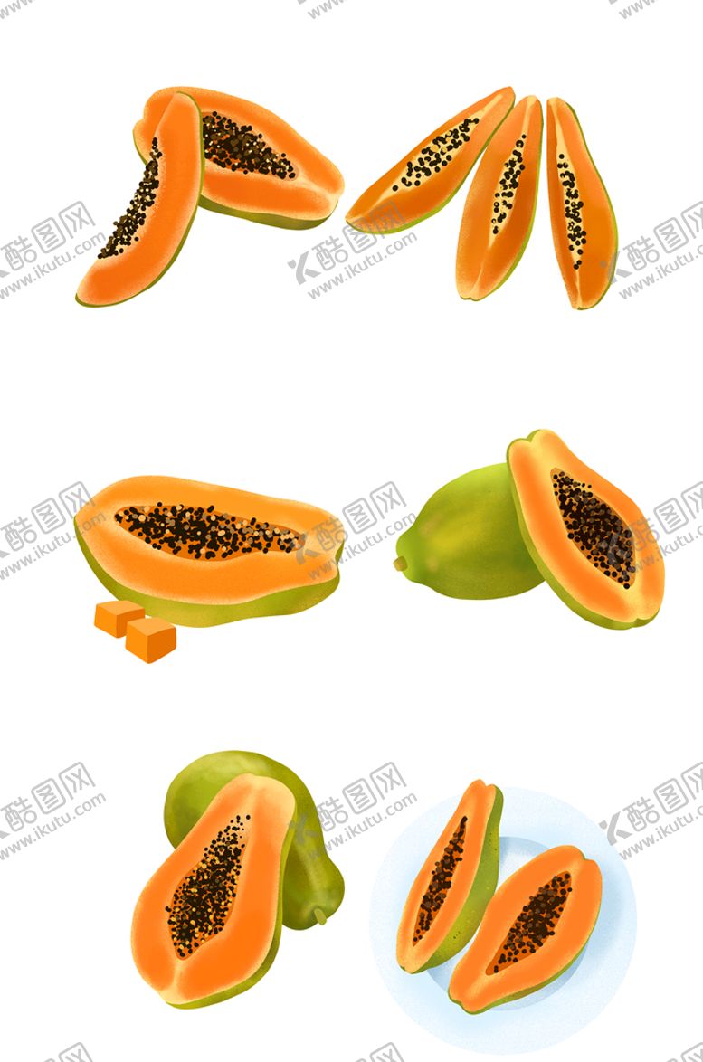 编号：53709809170525127368【酷图网】源文件下载-免抠木瓜