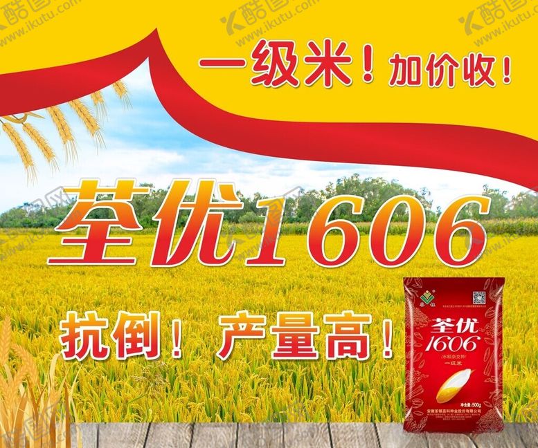 编号：14809802161326129224【酷图网】源文件下载-大米种子海报展板