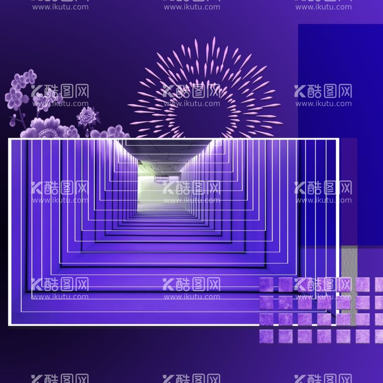 编号：23325111262306403926【酷图网】源文件下载-立体空间时尚挂画装饰画