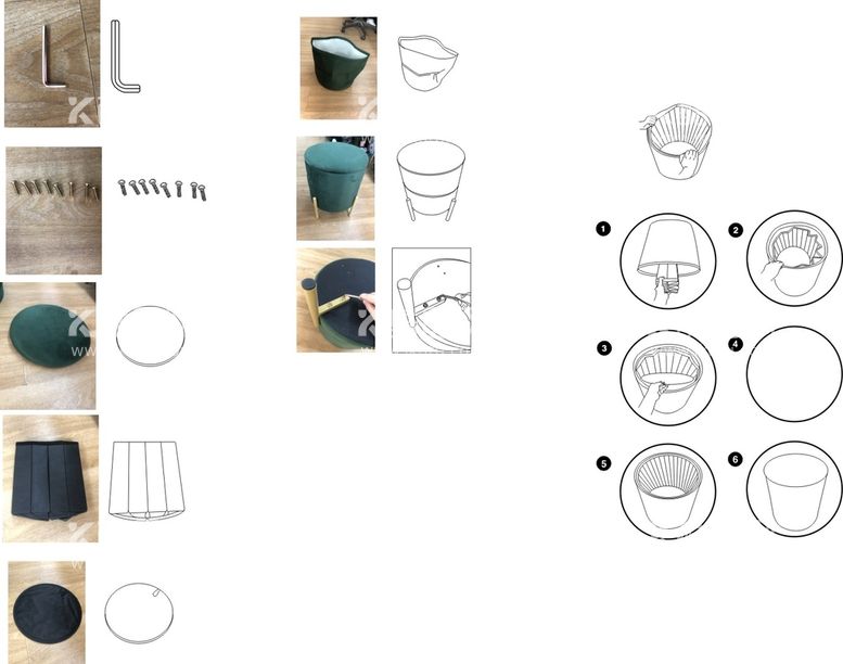 编号：71450511182248146052【酷图网】源文件下载-环保折叠凳组装步骤