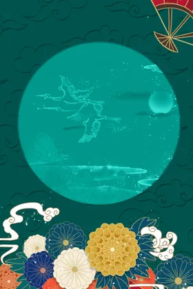 国潮风背景