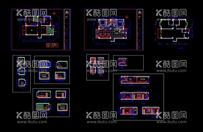 编号：87933812112021476520【酷图网】源文件下载-商品房成套施工图