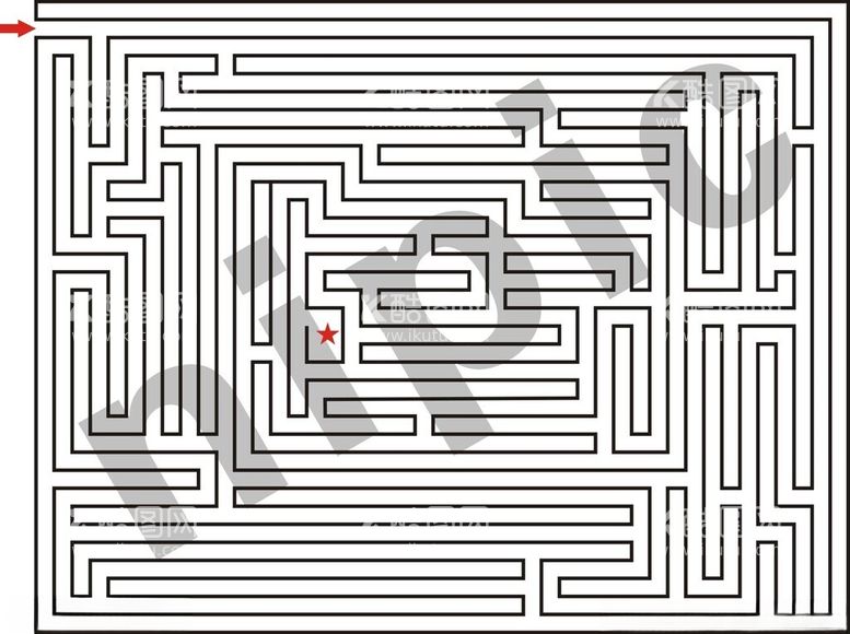 编号：74131711281031511465【酷图网】源文件下载-迷宫设计图