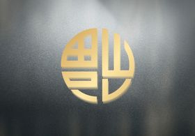 LOGO金属效果
