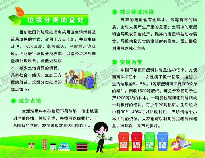 编号：87263202120944383725【酷图网】源文件下载-垃圾分类海报