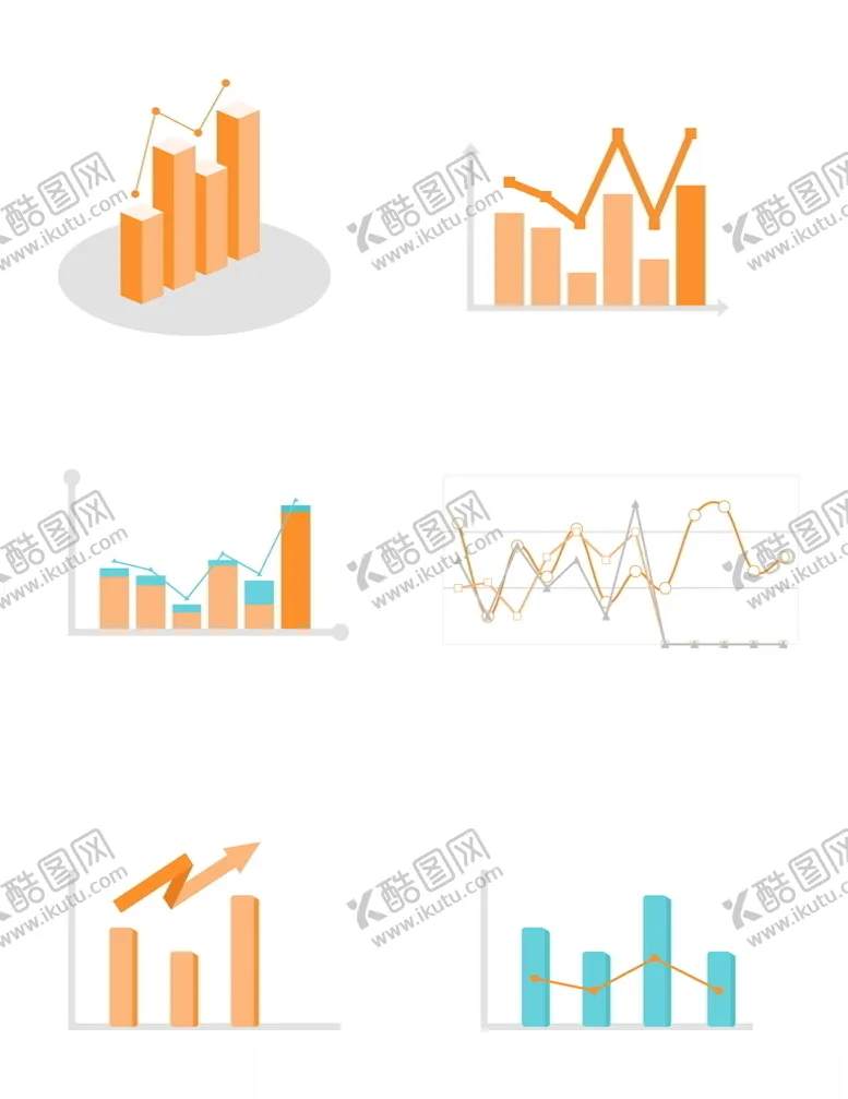 编号：77682604190022228573【酷图网】源文件下载-折线图形状线条立体3维几何