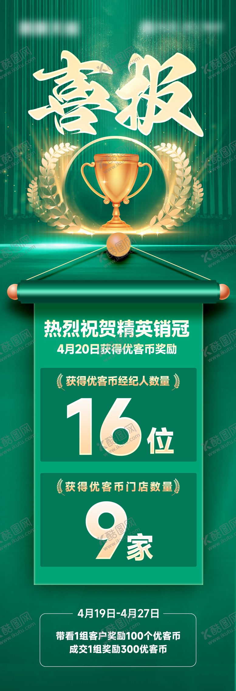 编号：90401711211828528763【酷图网】源文件下载-月度榜单喜报战报