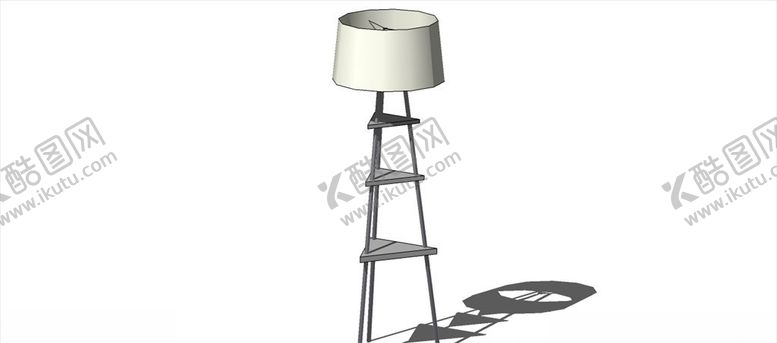 编号：78915010310452395190【酷图网】源文件下载-SU模型台灯