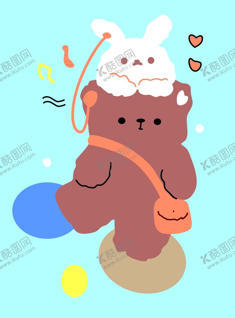 编号：45549904162121348154【酷图网】源文件下载-卡通小熊