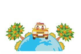 旅行蜜月花自驾游