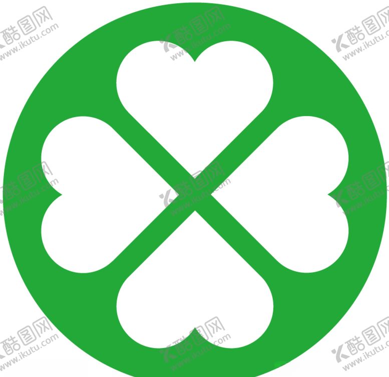 编号：78284605031052001775【酷图网】源文件下载-四叶草矢量图图标素材