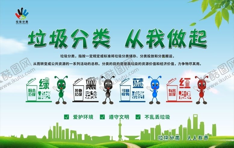 编号：56756707030632036415【酷图网】源文件下载-垃圾分类牌