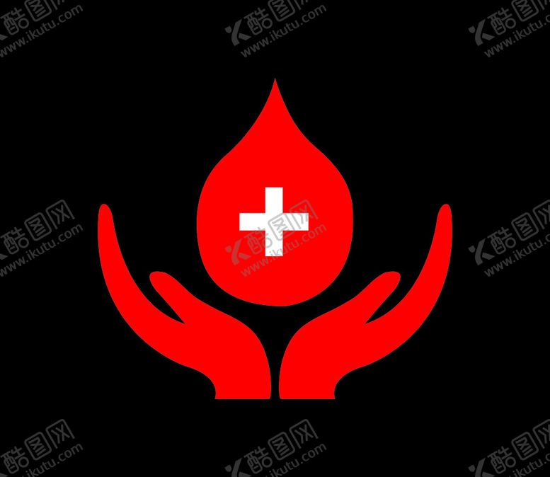编号：13818802190048535695【酷图网】源文件下载-爱心献血站logo