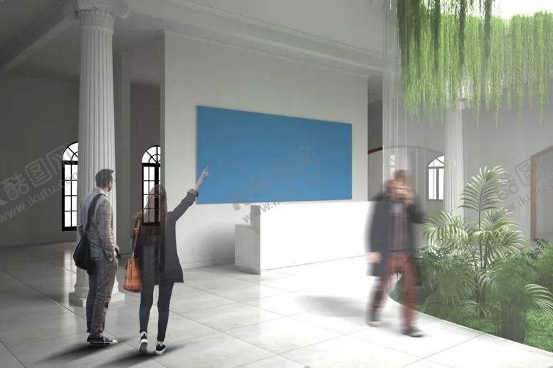 编号：16284609101848136522【酷图网】源文件下载-展厅样机