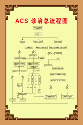 ACS诊治总流程图