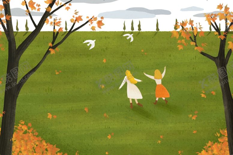编号：20642409110241525926【酷图网】源文件下载-秋天插画